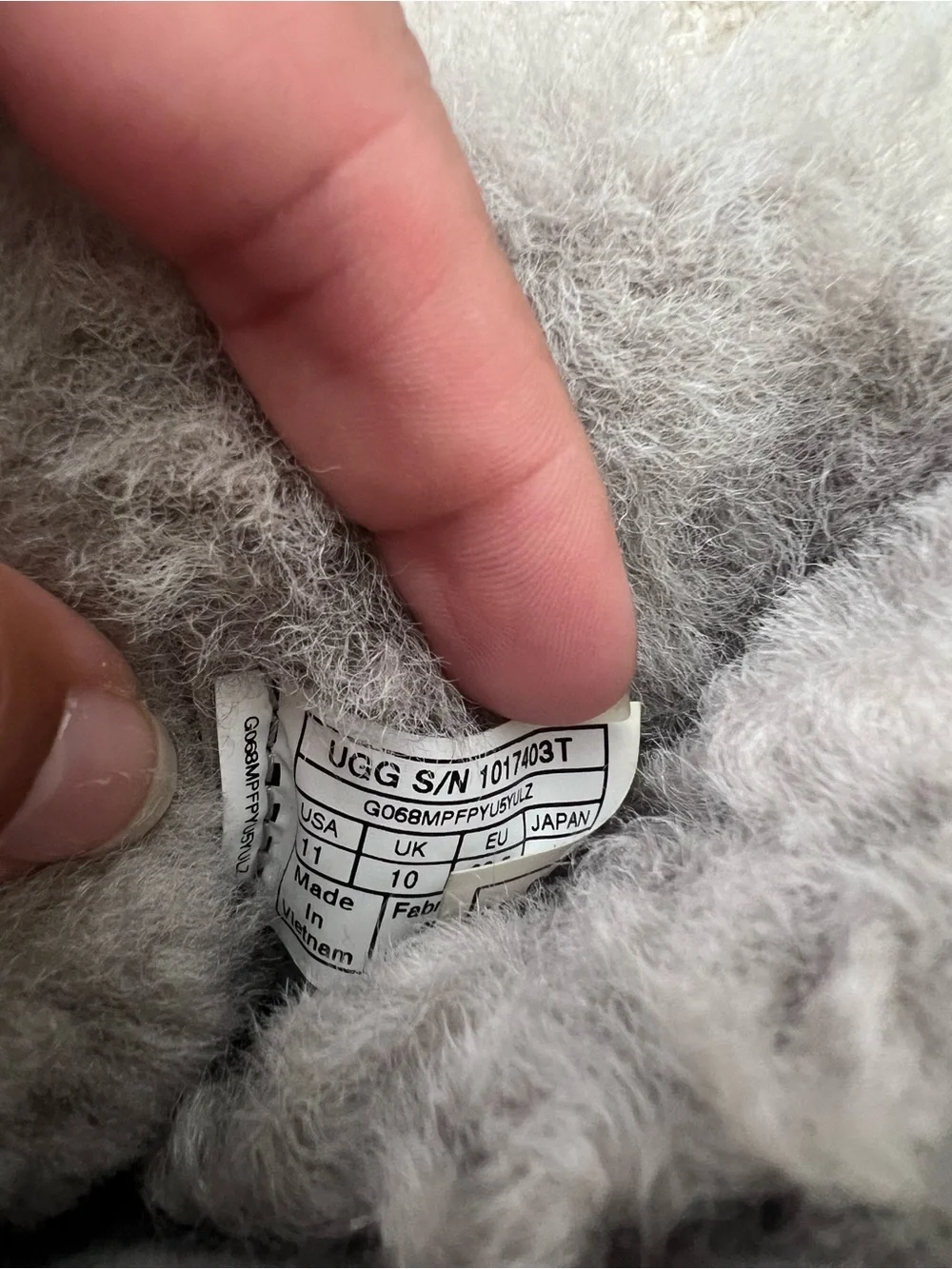 UGG Toddler Pom-Pom Shearling Boots - Light Gray